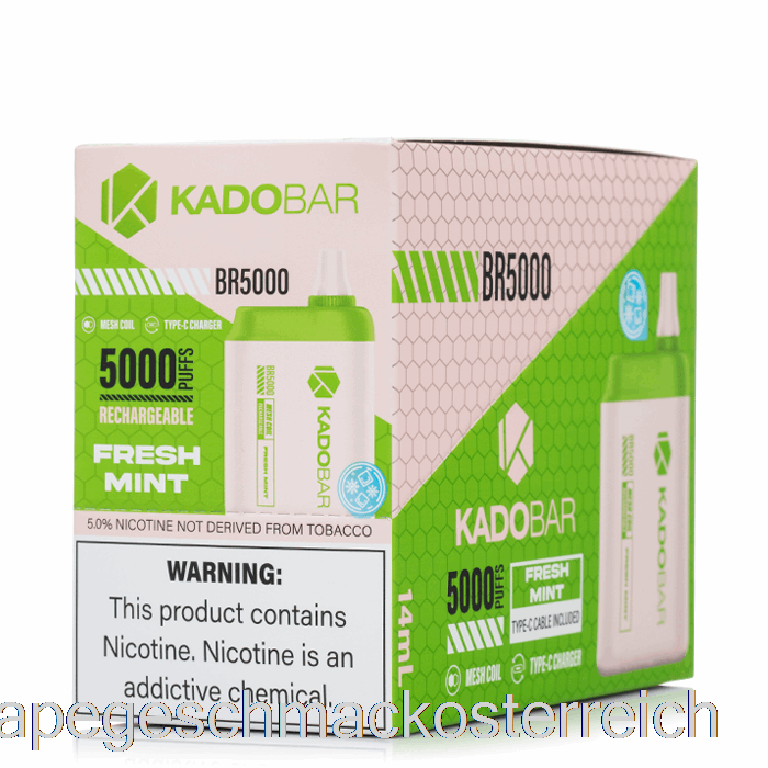 [5er-Pack] Kado Bar BR5000 Einweg-Vape-Geschmack
